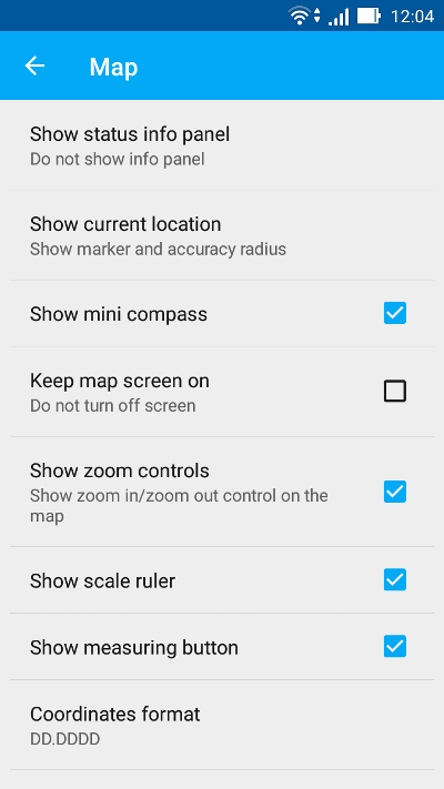 User interface (UI) — Gramrekha Mobile GIS App 2.5 documentation